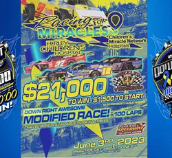 June 1st, 2nd, & 3rd Down Right Awesome Modified 100!!