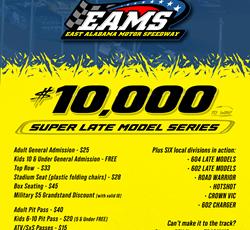 Annual Jimmy Thomas Memorial to serve as Round 2 for the EAMS Sup