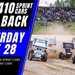 410's ARE BACK THIS SATURDAY!