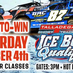Talladega Short Track | October 4th- Ice Bowl Qualifier & CRUSA 6