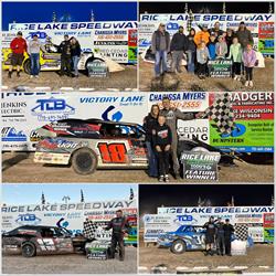 Four New Winners at Rice Lake Speedway's Kid's Night