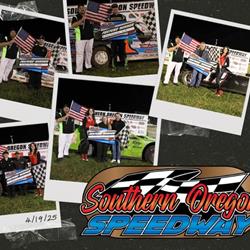 Thrills, Records, and Races: April 19 Recap at Southern Oregon Sp