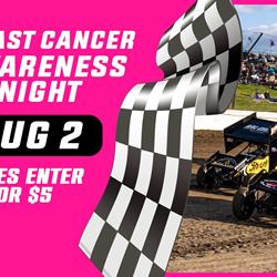 BREAST CANCER AWARENESS NIGHT:  AUG 2