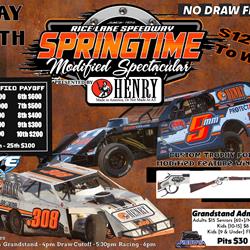Rice Lake Speedway Features Springtime Modified Spectacular Satur