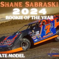 SABRASKI’S ROOKIE LATE MODEL CAMPAIGN NETS WISSOTA ROOKIE OF THE