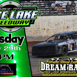 Street Stock Little Dream July 29th at Rice Lake Speedway