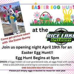 Easter Egg Hunt For The Kids At The Season Opener