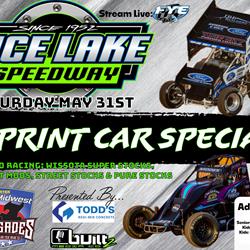 Sprint Car Special Up Next At Rice Lake Speedway