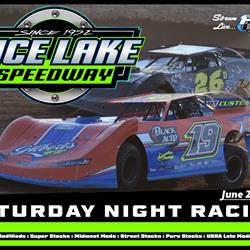 Join us Saturday June 28th for 5 Classes of Racing Plus USRA Late