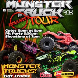 Eureka Malicious Monster Trucks at Redwood Acres