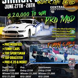 Its RACE WEEK at Flying H Drag Strip for the Smack Down 2025 Under the Lights!!