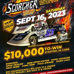 The XR Workin&#39; Man Late Model Series is back at Volunteer Speedway on September 16, 2023. Get Info: https://xrevents.link/xrw