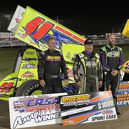 Darryl Ruggles Wins 10th Career CRSA Sprints A-Main At Utica-Rome Speedway