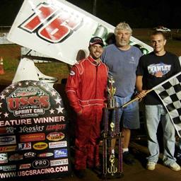 Anthony Nicholson scores Parts Plus USCS Speedweek Round Two win at No. Alabama Speedway