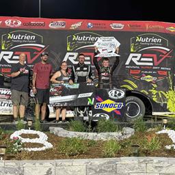 Josh Leonard Takes West Weekend Wins with REV Super Late Models