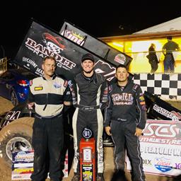 It’s Lights Out As Hardy Wins With ASCS Southwest At Show Low Speedway Park