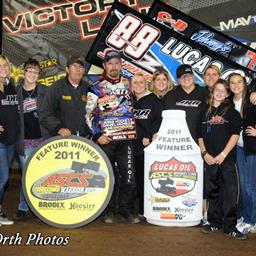 Tim Crawley broke into Lucas Oil ASCS presented by K&amp;amp;N Filters victory lane for the first time this year by topping Friday night&amp;#39;s 25-lap Jesse Hockett / Daniel McMillin Memorial feature event at Wheatland, Missouri&amp;#39;s Lucas Oil Speedway. (Joe Orth photo)