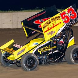 Dover Charges to Top 10 During Debut at Eldora Speedway