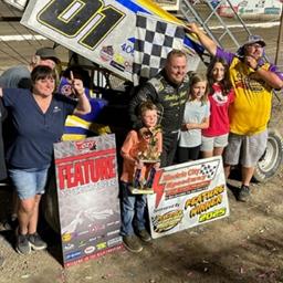 Rich Bailey Continues Electric City Speedway Dominance With ASCS Frontier Region