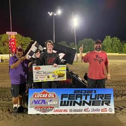Miller, Key and Nunley Lead the Way During Lucas Oil NOW600 Series Sooner 600 Week Event at Creek County Speedway