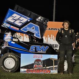 Neau Wins Lightning Sprints Finale Again; Strane Takes Championship