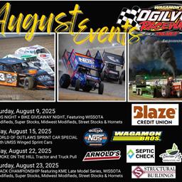 Upcoming August Events