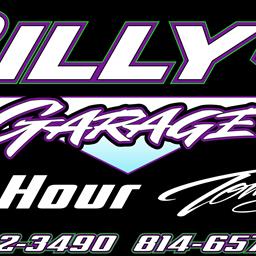 BILLY&#39;S GARAGE TO CO-PRESENT 2025 HOVIS RUSH SPRINT CAR WEEKLY SERIES CHAMPIONSHIP; $5000 TO THE CHAMPION ONCE AGAIN