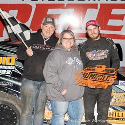 Phillips beats rain for first career win; Knisley out duels Wilson
