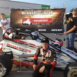 RANKINE NETS 1ST HONDA HPD MIDGET FEATURE