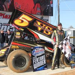 Cisney Stays Patient to Score First Career Win at Lincoln Speedway