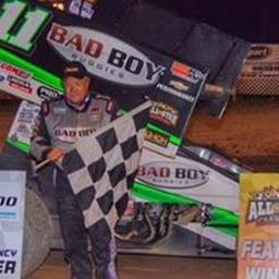 “King Kinser” Wins Against the All Stars at I-96 Speedway and Ends Blaney’s Win Streak