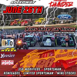 Coming up Thursday Night at Airborne Park Speedway!