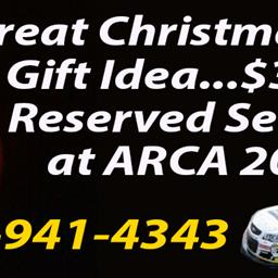 Reserved ARCA 200 Tickets Now Available.  Call 850-941-4343