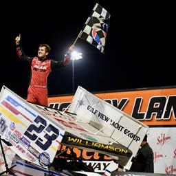 Williamson, Weldon and Yeigh Produce Wins at Huset’s Speedway During The Border Battle Presented by Nordstrom’s Automotive