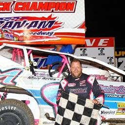 Another Check In The Win Column Friday Night At Can-Am For Billy Dunn