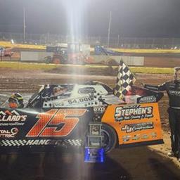 HANGER HANGS ON FOR FIRST CAREER TOPLESS WIN AT DUCK RIVER