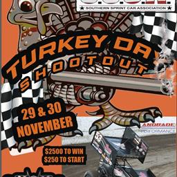 Southern Sprint Car’s Debut in Dothan Motor Speedway’s Turkey Day Shootout on November 29-30