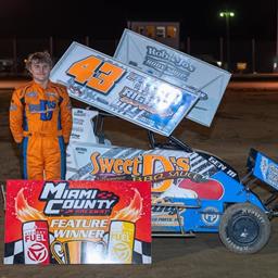 Rose, Perry, Gamester, Williams, and Rose Run to Miami County Raceway Wins on Friday!