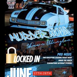 Shawn &quot;Murder Nova&quot; Ellington will be at Flying H Drag Strip racing with Summit Racing Equipment Mid-West Drag Racing Series Presented By J&amp;A Service