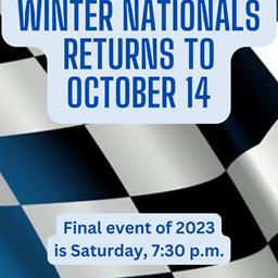 Winter Nationals returns to October 14