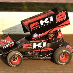 Kerry Madsen Posts Podium During World of Outlaws Event in Indiana