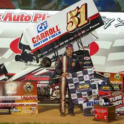 FREDDIE RAHMER WINS THRILLING FALLEN FIREFIGHTERS NIGHT &quot;GUISE-LITTLE MEMORIAL&quot;: Norris Powers to Second 358 Sprint Car Victory of the Season