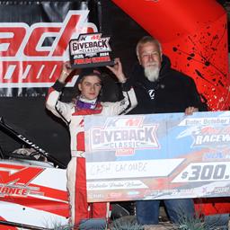 Cash Lacombe Lands NOW600 National Victory During KKM Giveback Opener at Port City Raceway!