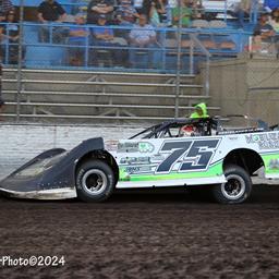 East Moline Speedway (East Moline, IL) – MARS Late Model Championship – August 11th, 2024. (Mike Ruefer Photo)