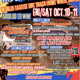 This Weekend Two Night Show! SCDRA For $5000.00 T0 Win!