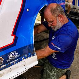 Macon Speedway (Macon, IL) – DIRTcar Summer Nationals Hell Tour – Herald &amp;amp; Review 100 – June 26th, 2025. (Tyler Carr Photo)