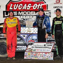Bloomquist Survives Epic Battle to Win at Brown County