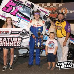 Amdahl takes 2, winning MSTS, IMCA sprints at I-90 Speedway