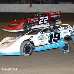 Davenport Speedway (Davenport, IA) – Lucas Oil Midwest Late Model Racing Association – Corn State Nationals – September 13th-14th, 2024. (Mike Ruefer Photo)