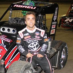 ABREU RESUMES MIDGET TITLE CHASE AT “4-CROWN” SATURDAY